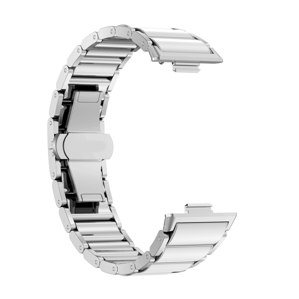 Sweatproof Band Bracelet Adjustable Quick Release Band- Silver 7709000252916