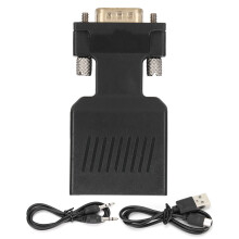 Dongle WiFi USB Gan Sreang Dé-Bhanda le Cuibheoir HDMI VGA Nascóir Óirphlátáilte Ardtaifigh do Ríomhairí Glúine Dearadh Mini Breiseán agus