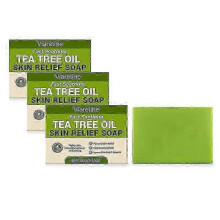 (3pcs) 1-3x Tea Tree Soap Antifungal Antibacterial Treatment for Face & Body Acne, Athlete's Foot, Tinea,Folliculitis Ringworm Jock Itch