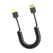 Adaptateur HDTV mâle vers HDTV mâle, Angle de 90-Tête droite