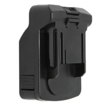 Adaptateur convertisseur de batterie compatible avec les outils Makita 18 V. Convertit les batteries lithium Dewalt 20 V et Milwaukee M18 18 V.