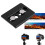 Quick Release Plaat Metalen Beugel Statief Monopod Camera Mount 3