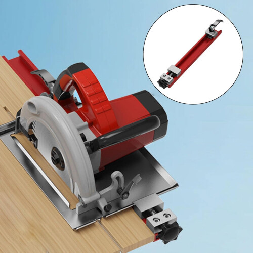Adjustable Cutting Machine Base Guide for Circular Saw Milling, Positioning Clamp, Precision Woodworking Tool, Size S 2