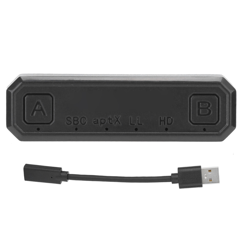 Bluetooth Audio Transmitter For Ps4 Ps5, Low Latency Usb C To A Dongle With Bluetooth 5.0 For Nintendo Switch Pc, Ultra Compact Wireless Adapter With 9416038688591