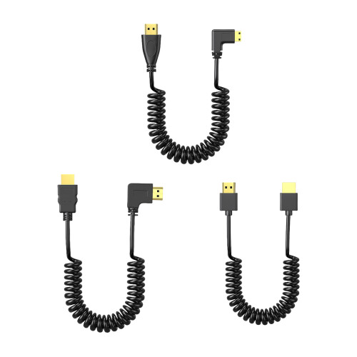 HDTV Cable 4K@60Hz 1080P Computer Display Connection-Right bend 2