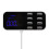 Σταθμός φόρτισης USB με οθόνη LED, τεχνολογία γρήγορης φόρτισης και αυτόματης 4