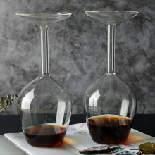 14 fl oz (ca. 414 ml) umgedrehtes Cocktailglas, Martini-Weinglas, einzigartig und witzig, 2 Stück