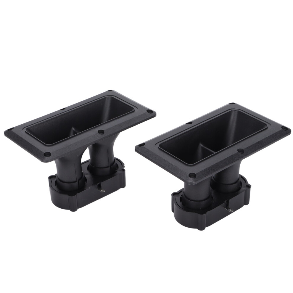 High-End Horn Tweeter,Dual Drive Ceramic High Sensitivity Piezoelectric Speaker,Studio Monitors,Wide Dispersion,For Dj Speakers Pa Systems (2-Piece)-image-OPC-PNS598S-NEW