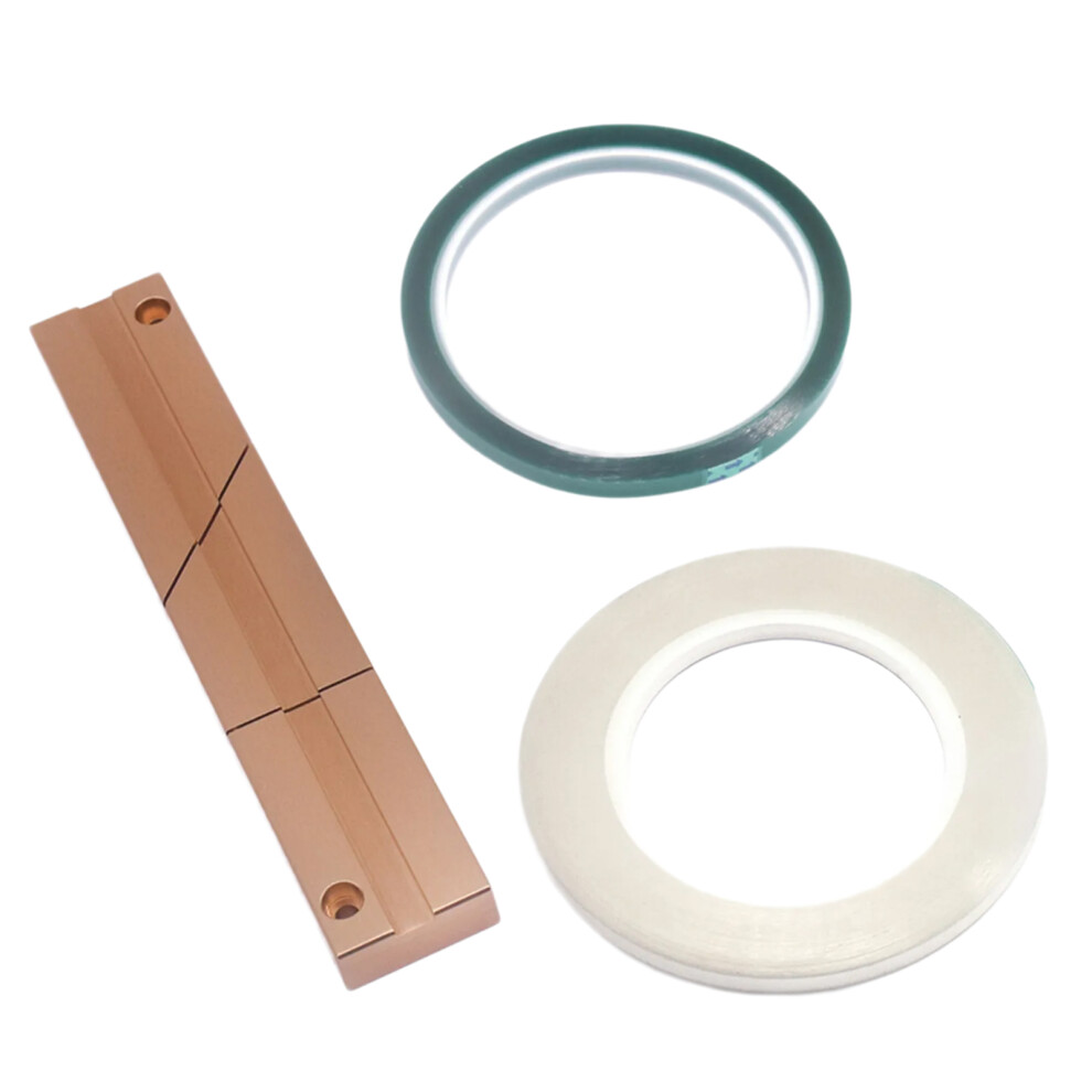 1/4 10Inch Tape Splicing Block Set And Leading Tape Open Reel-2 Gold 7709000252817