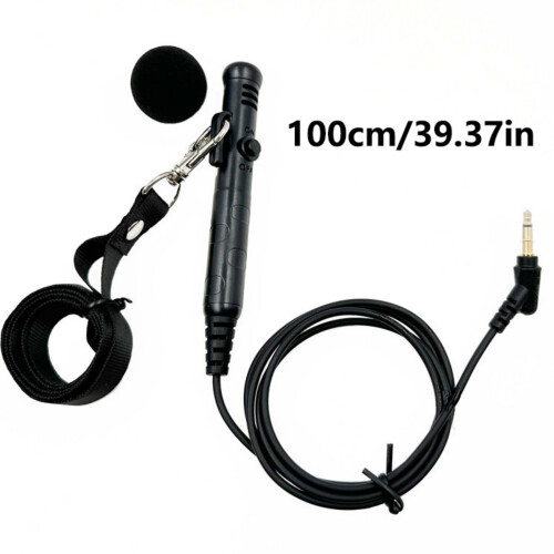 Handheld Microphone Neck Mic With 680Ω-color With lanyard 2