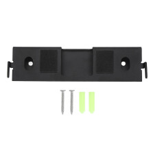 Muurbeugel voor home entertainment systeem, op maat ontworpen surround speakerhouder met elegante stalen constructie, verborgen voorkant, eenvoudig