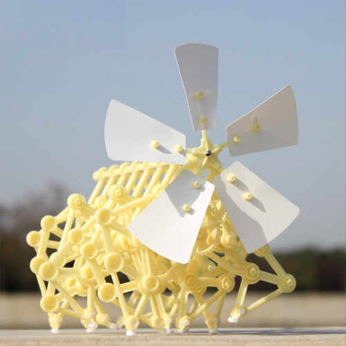 Kit modello Mini Strandbeest (Wind Power DIY-Beast), interessante e regalo per compleanni e feste 1