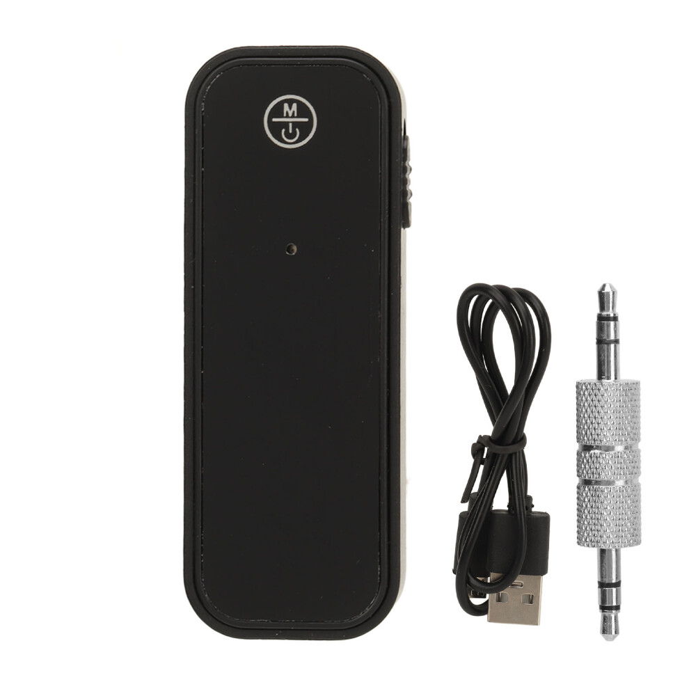 Bluetooth 5.0 Transmitter Receiver Adapter Hifi Lossless Sound 3.5 Mm Jack Auto Reconnection Stable Connection Noise Cancelling Hands Free Call Plug 9420858941668
