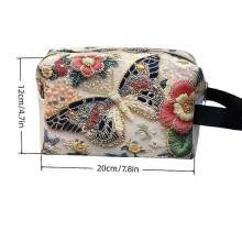 Portable Travel Toiletry Organizer Bag, Lightweight Waterproof Makeup Case for Outdoor Use, Compact and Stylish Design