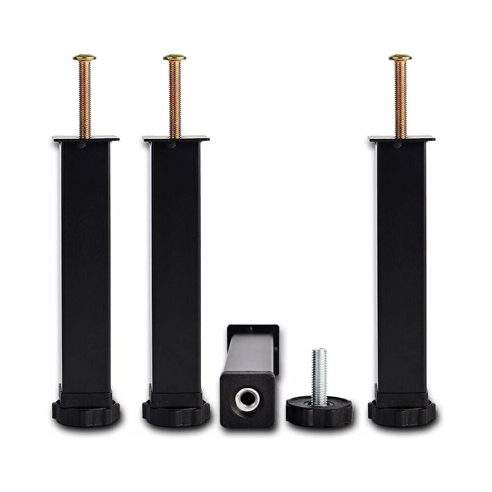 Adjustable Height Center Support Legs, Slat Feet Risers For Heavy Duty Bed Frame Replacement 9198585335943