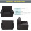 Πλενόμενο προστατευτικό επίπλων, ελαστικό κάλυμμα μικροϊνών για μαύρο καναπέ 7