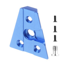 V Lock Battery Connection Plate for Secure Attachment To Camera Rig Blue