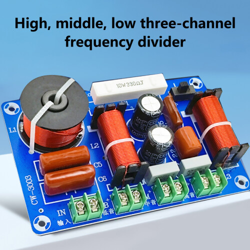 Speaker Frequency Divider Board Professional 3 Way Speaker-800W 1