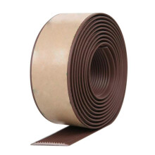 (5CM, Brown) Pvc Stairs Anti-slip Strip Anti-collision Strip Self-adhesive Step Anti-slip Strip TW