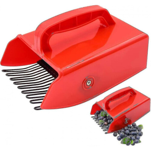 Berry Picker with Metallic Comb And Ergonomic Handle, for Easier Berry Picking Tw