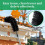 14 Ft Gutter Cleaning Tools From the Ground, Cleaner for Easy and Efficient A Safe Distance 3
