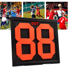 Basketball Scoreboards Football Replacement Board DoubleSided Cards TwoDigit Reversible Numbers Referees Scoreboard