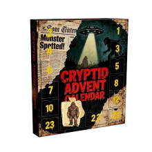 Mysteries Of Unknown Cryptid Advent Calendar Monsters Legends Pendants Mythical Creature Ornaments for Xmas Tree Decorations