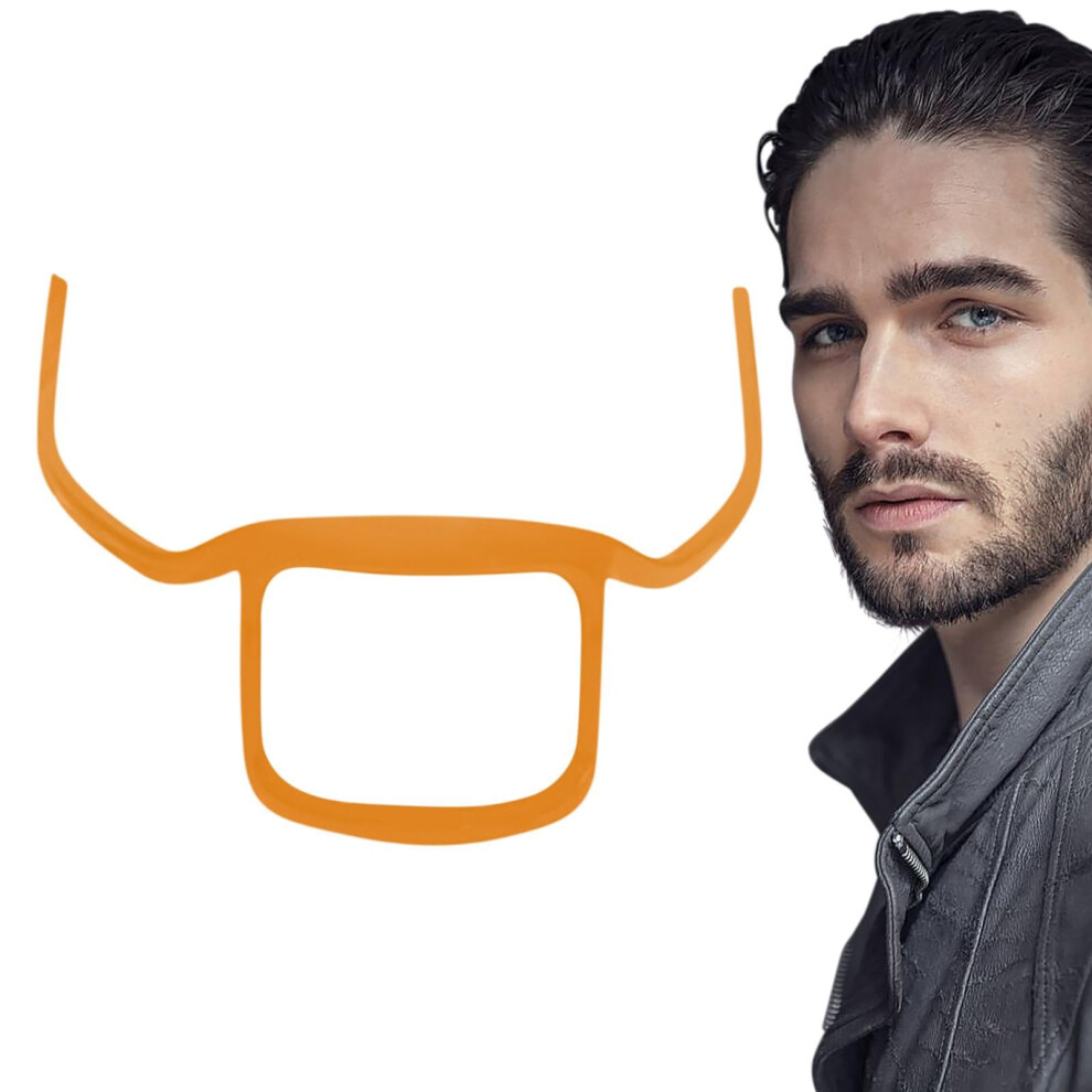 Beard Shaping Tool with Adjustable Angle and Curved Fit Styling for MultiStyle Beard Grooming