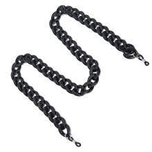 Brilkoordje voor brillen, anti-verlies brillenkoord met metalen spiraalontwerp, siliconen en duurzame materialen zorgen voor een veilige pasvorm,