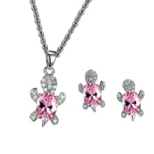 Pack of 2 Elegant chelonian Jewelry Sets for Women and-Pink