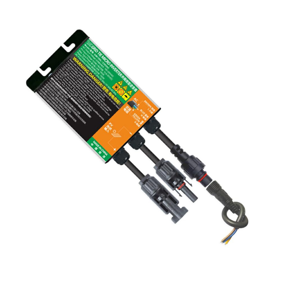 Solar Grid Tie Micro Inverter Gmi180l 80V160vac Mppt Pv Inverter Ongrid 10.830V Input Range 9119770790668