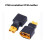 4PCS XT30 To XT60 Plug Adapter For FPV Drones Power Distribution 6