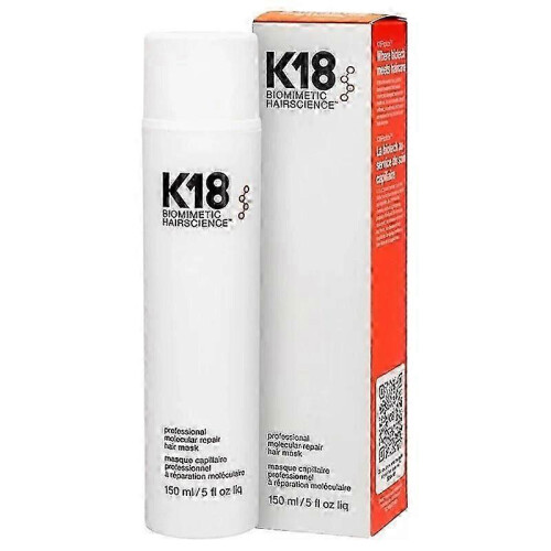 (2Pcs) 150ml K18 Leave-in Molecular Repair Hair Mask Damage Restore Soft Hair Deep