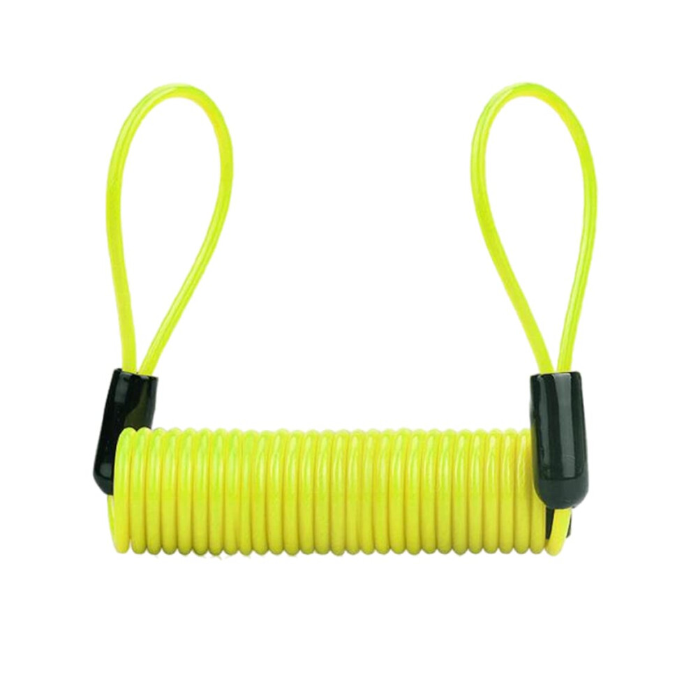 Motorcycle Disc Lock Reminder Cable 1.2M Antitheft Steel Wire For Bikes And Scooters 9001264079901