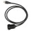 Καλώδιο επέκτασης USB εντοιχιζόμενης τοποθέτησης για το ταμπλό του αυτοκινήτου, 4