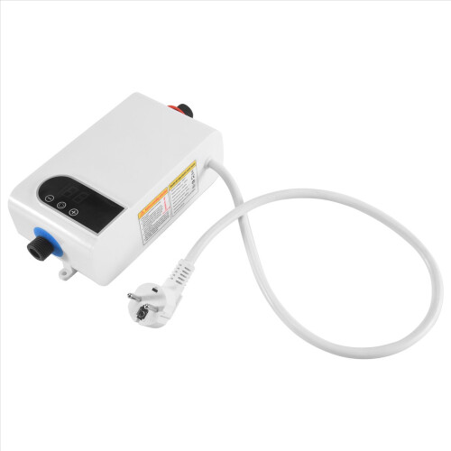 Ηλεκτρικός θερμοσίφωνας 4500W - Γρήγορη και άμεση θέρμανση, μικρός, σταθερός, βύσμα EU 2