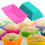 Farfi 12pcs Pastry Cup Impermeable Fine Workmanship Rectangular Silicone Jelly Cake Baking Cup for Bakery 4