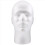 Mannequin met hoofdstandaard, model met schuim, wit 3