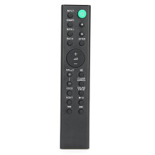 Controle remoto de substituição para sistema de barra de som, fácil de usar, em material ABS, compatível com os alto-falantes RMT-AH200U,