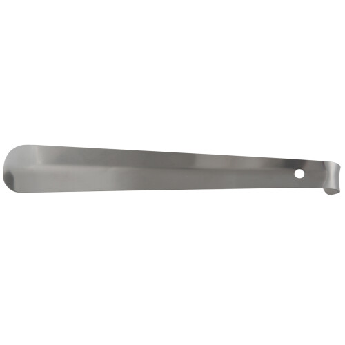 Calçadeira de sapatos extra longa em aço inoxidável, ferramenta durável, cor prata, 30 cm/11,8 polegadas