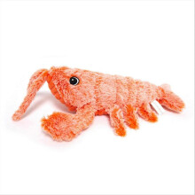Floppy Lobster Dog Toy, Electric Simulation Plush Lobster Interactive Cat Toy, for Indoor Cats, Small Dogs - Snngv Tw