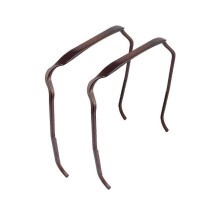 (black) 2023 New Curly Thick Hair Medium Headband Invisible Hair Hoop Curly Thick Hair Large Headband Tw