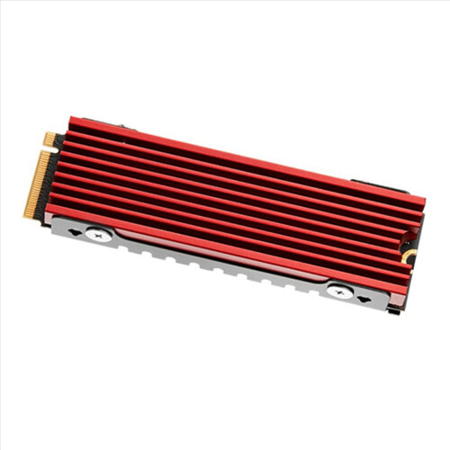 2X Ψύκτρα M.2 2280 NVMe SSD Ψύκτρα με Θερμική Απαγωγή Αλουμινίου για M2 SSD Κόκκινο 2