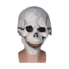 Μάσκα προσώπου με τρόμο και φάντασμα για το Halloween, ρεαλιστικό κινητό κράνος από