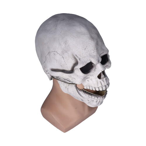 Μάσκα προσώπου με τρόμο και φάντασμα για το Halloween, ρεαλιστικό κινητό κράνος από 2