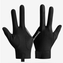 Nonslip billiard glove, 3 finger, pool gloves, lefthanded, Shooter Queue, Snooker, gloves for women and men, billiard shooter, sport Ref: 9144