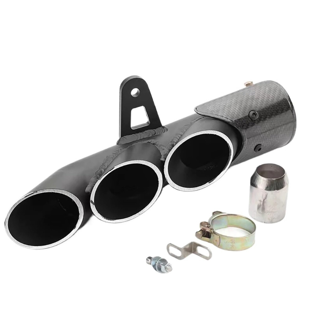 51Mm Universal Motorcycle Exhaust Muffler Pipe For Yamaha R1 R6 Mt09 Fz1 R15, Noise Reduction 9001264080648