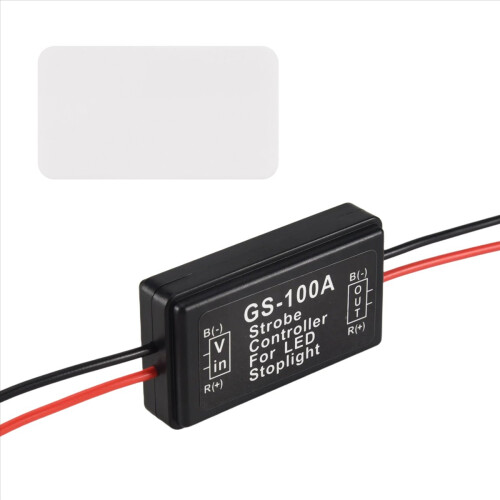 Flash Strobe Controller Flasher Module voor LED Rem Achter Stop Licht 12-16V 2