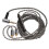 Universal Replacement Cable For IEMs Silver Plated Multi Core Wire Enhanced Bass Response Clear Midrange MMCX Plug Long Term Durability, Good Sound 2