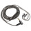 Universal Replacement Cable For IEMs Silver Plated Multi Core Wire Enhanced Bass Response Clear Midrange MMCX Plug Long Term Durability, Good Sound 5